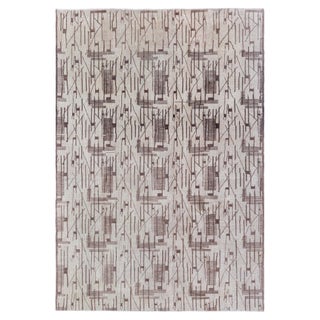 Doris Leslie Blau Art Deco Turkish Carpet by Zeki Müren For Sale