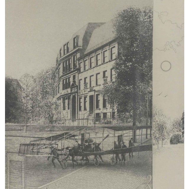 1970s Peter Milton "Passage Iv" Etching, 1975 For Sale - Image 5 of 9