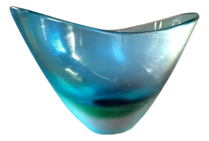 Italian Incisi Series Vase by Paolo Venini, 1950s