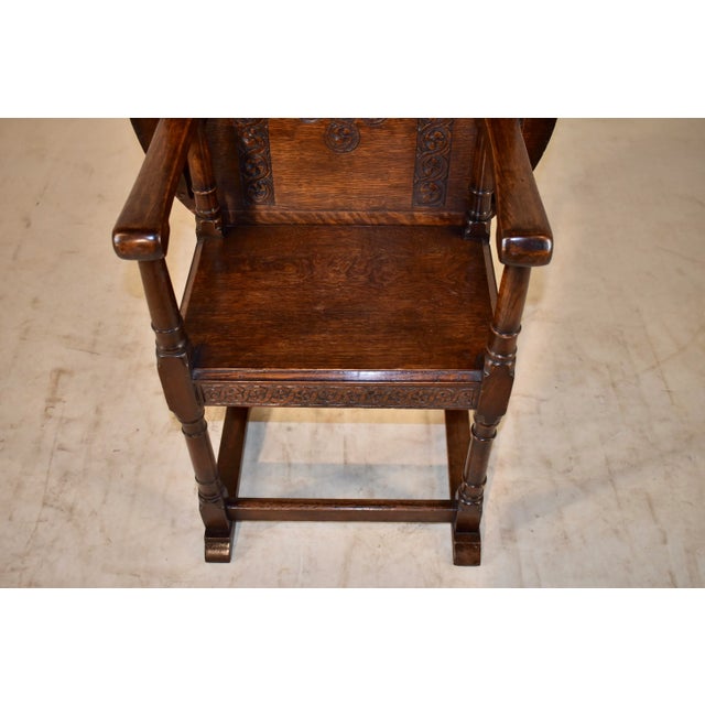 Late 19th Century Monk's Convertible Seat and Side Table For Sale In Greensboro - Image 6 of 13