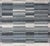 Keivan Woven Arts- Modern Scandinavian flat-weave rug with paneled design in gray, dark gray blue, blue gray , steel blue...