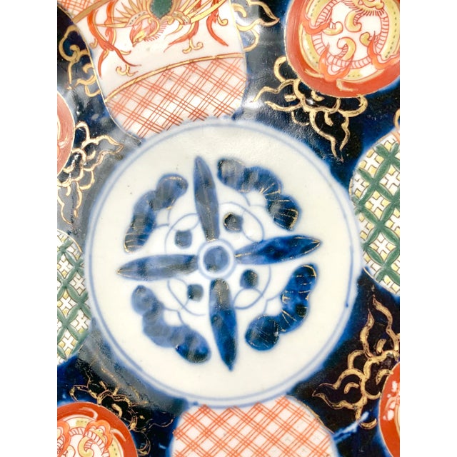 Antique Imari Decorative Bowl For Sale - Image 9 of 13