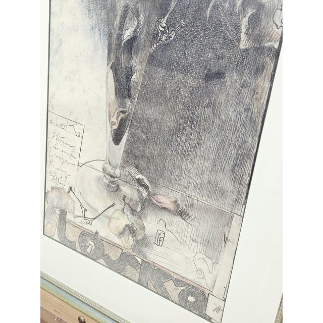 Horst Janssen, Graphic Flowers for a Long Journey, 1979, Paper For Sale - Image 13 of 18
