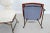 Mid-Century Italian Wood & Bouclé Slipper Chairs & Footstool, 1950, Set of 3 For Sale - Image 6 of 18
