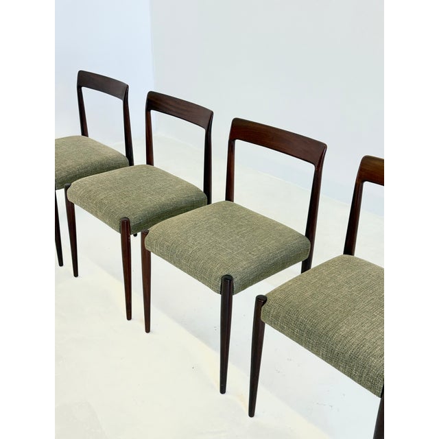 Dining Chairs in Rosewood from Lübke, 1970s, Set of 4 For Sale - Image 17 of 17