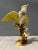 Mid-Century Modern 1940s California Pottery Ceramic Tropical Cockatoo on Hibiscus Branch Statue For Sale - Image 3 of 13
