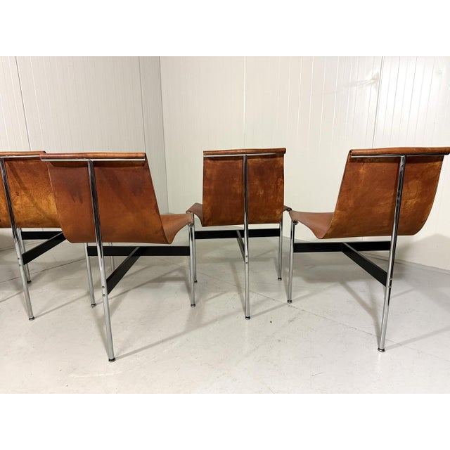 T-Chairs by Katavolos, Kelley and Littell for ICF De Padova, Italy, 1950s, Set of 6 For Sale - Image 13 of 18