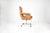 Raphael Raffel French Leather Executive Chair Attributed to Raphaël Raffel for Apelbaum, 1970s For Sale - Image 4 of 12