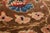 Rug & Kilim Antique Kashan Brown L Wool Persian Rug With Floral Medallion For Sale - Image 4 of 6
