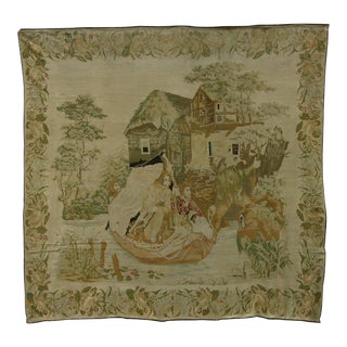 Antique Bessarabian Tapestry Art 10' X 9'7'' For Sale