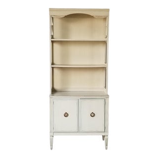 Vintage 1960s French Neoclassical Style Bookcase For Sale
