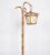 Mid-Century Italian Bamboo and Rattan Floor Lamp with Tripod Base, 1950s For Sale - Image 4 of 18