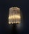 Vintage Clear Murano Glass Quadriedri Wall Sconces, 1990, Set of 2 For Sale - Image 8 of 14