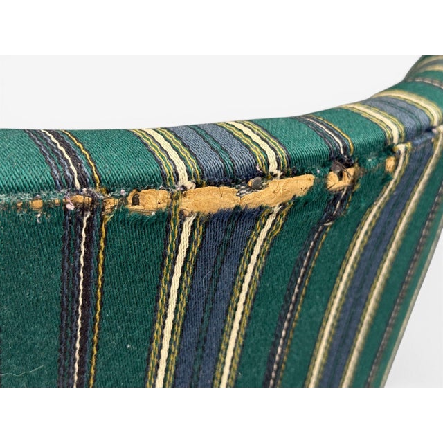 Alfred Christensen Style, Armchair, Bentwood, Fabric, Sweden, 1960s For Sale - Image 10 of 11
