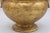 1920s Antique Italian Gold Leaf Gilt Terra Cotta Cachepot For Sale - Image 5 of 9