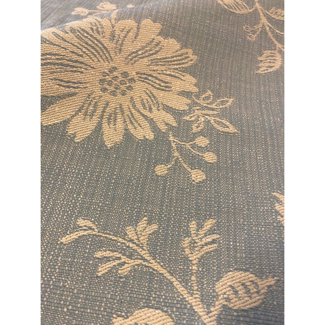 Textile Vintage Jane Churchill Floral Woven Fabric - 2+ Yard Piece For Sale - Image 7 of 7