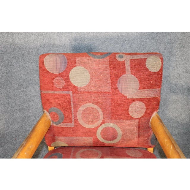 Mid 20th Century Deco Style Armchairs - 2 Pieces For Sale - Image 10 of 12