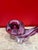 Italian Mid 20th Century Italian Murano Sculpture Signed Lavender Glass. For Sale - Image 3 of 6