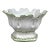Vintage Italian Porcelain Flared Lotus Centerpiece Planter Bowl For Sale