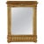 Neoclassical Empire Rectangular Gold Hand-Carved Wooden Mirror For Sale - Image 6 of 6