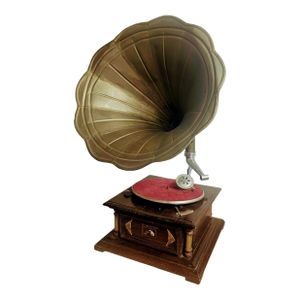 Antique Original Masters Voice Gramaphone- Phonograph 1940s