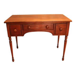 1950's Maple Wood Dressing Table For Sale