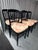 Wood Set of 6 Gucci Herbarium Dining Chairs For Sale - Image 7 of 11