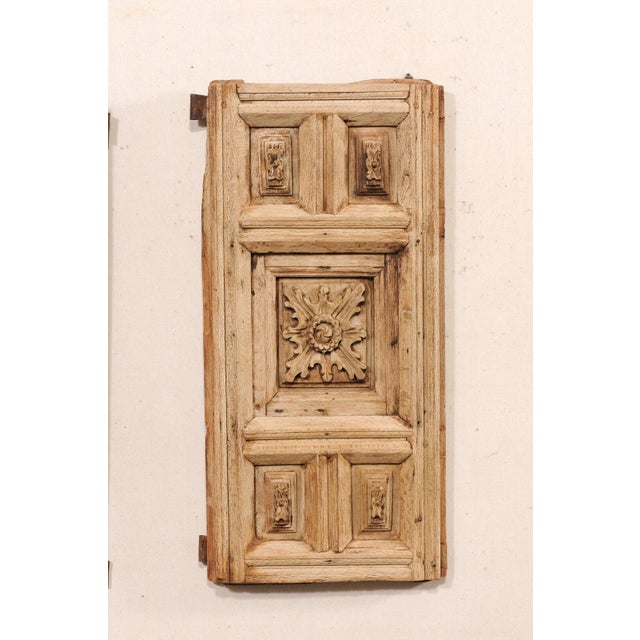 Wood 18th C. French Cabinet Doors or Wall Panels - A Pair For Sale - Image 7 of 9