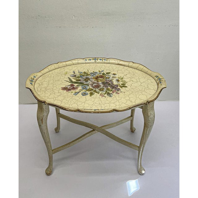 Serving Tray on Stand from Wiggers, Denmark, 1950s, 1940s For Sale - Image 14 of 14