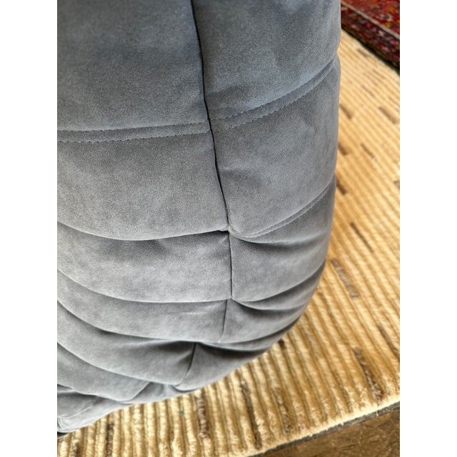 Gray Michel Ducaroy for Ligne Roset Togo Loveseat, Alcantara Chic For Sale - Image 8 of 11