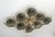 Not Yet Made - Made To Order 21st Century Hive Satin Brass Smoky Bubbles Murano Flush Mount by Fabio LTD For Sale - Image 5 of 9