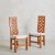Elm Dining Chair Attributed to Maison Regain, 1970s - 2 Available For Sale In Chicago - Image 6 of 12