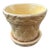 1940s McCoy Quilted Diamond Leaf Pattern Planter For Sale