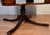 1930 English Regency Mahogany & Leather Top Center Table / Hall Table For Sale - Image 12 of 15