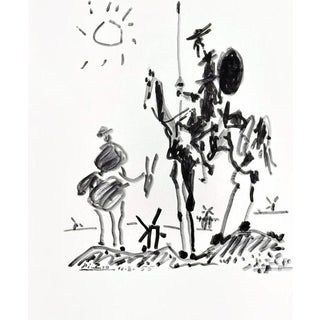 Pablo Picasso, Don Quixote, 20th Century, Lithograph For Sale
