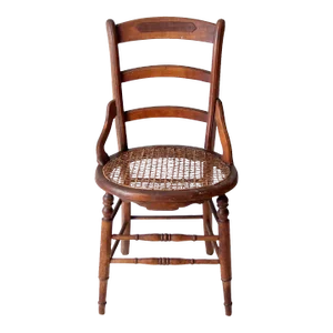 Antique Victorian Cane Seat Chair