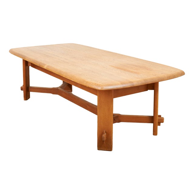 Vintage Table in Oak, 1987 For Sale