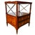 Industrial Ethan Allen Eugene Mahogany Night Tables or Nightstands - A Pair For Sale - Image 3 of 18