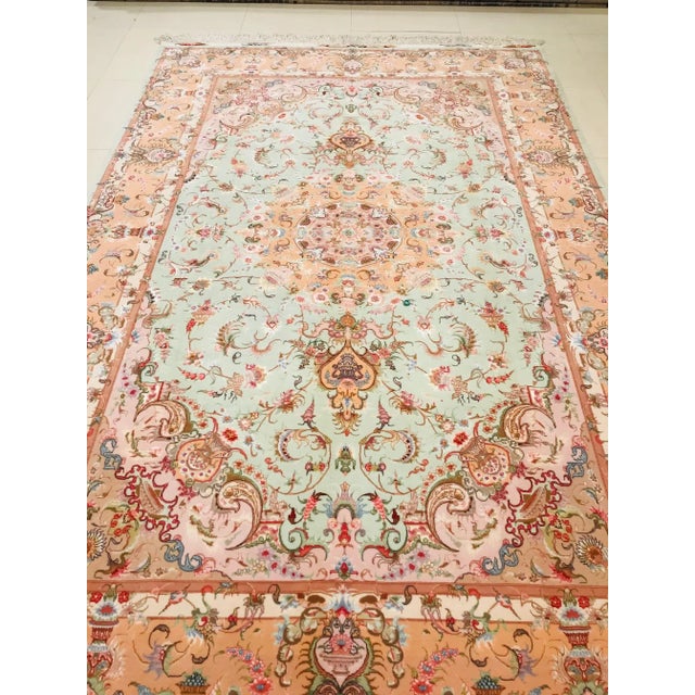 Wool & Silk Rug, 1961 For Sale - Image 3 of 18