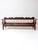 Antique 19th Century Wooden Spindle Back Bench With Scalloped Crest Rail For Sale - Image 16 of 18