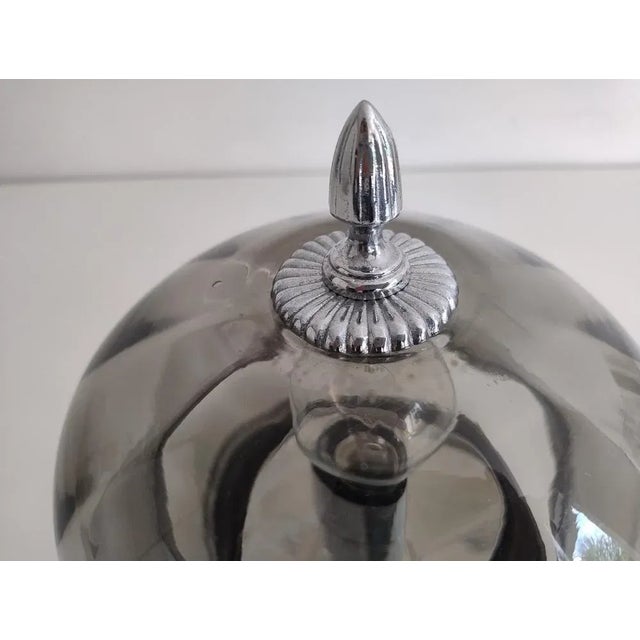 Mid-Century Modern Glass Wall Lamp from Glashütte Limburg, Germany, 1960s For Sale - Image 4 of 18