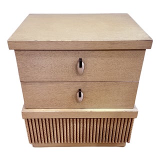 Rare Vintage MCM "Bali Hi" Nightstand by Merton Gershun for American of Martinsville For Sale