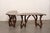 19th Century 19th Century Italian Halved-Octagon Lyre Leg Consoles For Sale - Image 5 of 12