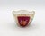 Maroon Circa 1888-1916 Richard Klemm, Dresden Quatrefoil Demitasse Cups & Saucers For Sale - Image 8 of 11