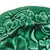 Circa 1880 Majolica Green-Glazed Geranium Plate, Hope & Carter, English For Sale - Image 4 of 7