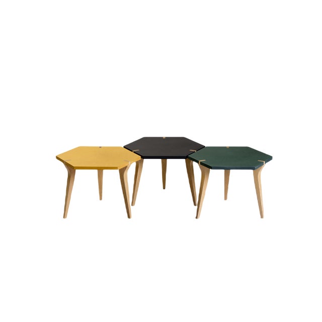 Low Green Tabuli Table by Vincenzo Castellana for DESINE For Sale