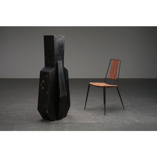 Early 20th Century Cubist Sculptural Cello Case For Sale - Image 5 of 17