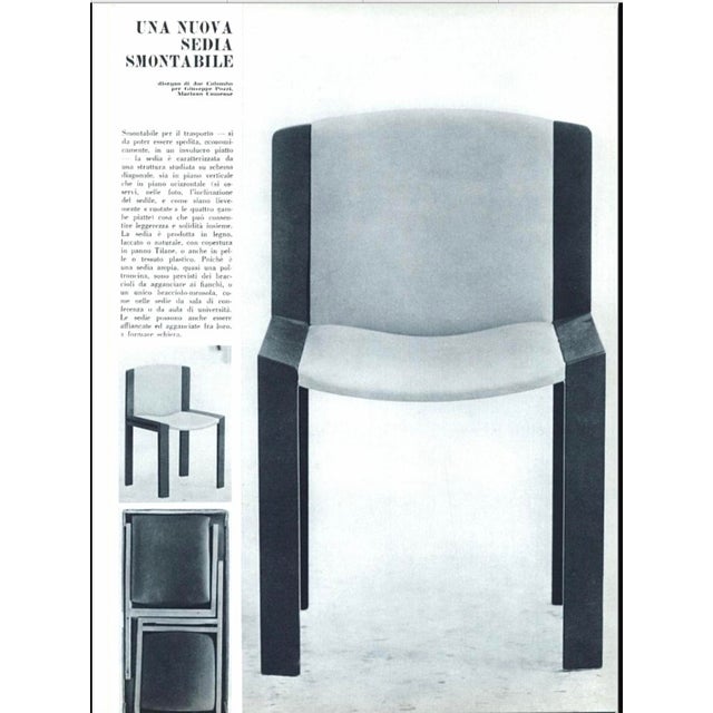 P300 Model Chairs by Joe Colombo for Pozzi, 1960s, Set of 6 For Sale - Image 3 of 18