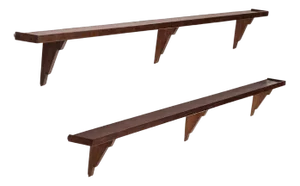 Swedish Pine Wall Shelf, 1930s
