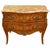 Louis XV Style Chest of Drawers in Marquetry and Veined Marble, 1930s For Sale - Image 11 of 11